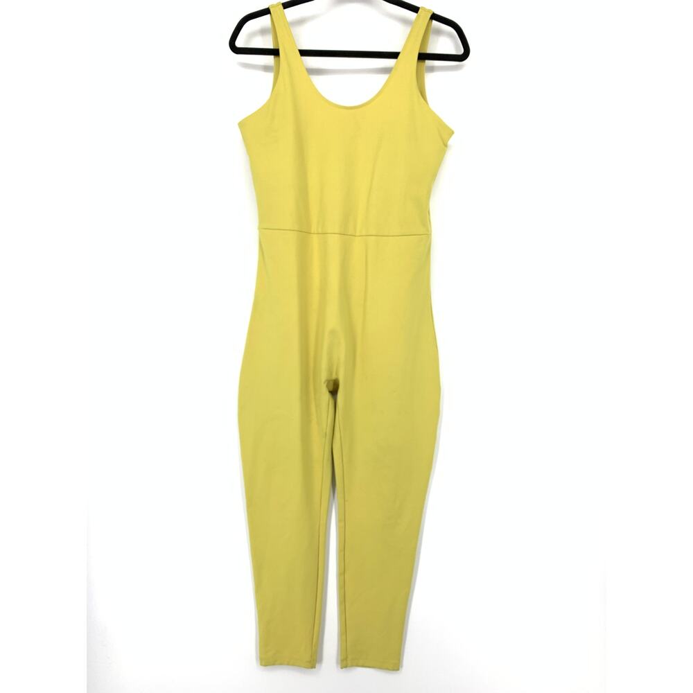 Girlfriend Collective Yellow Jumpsuit